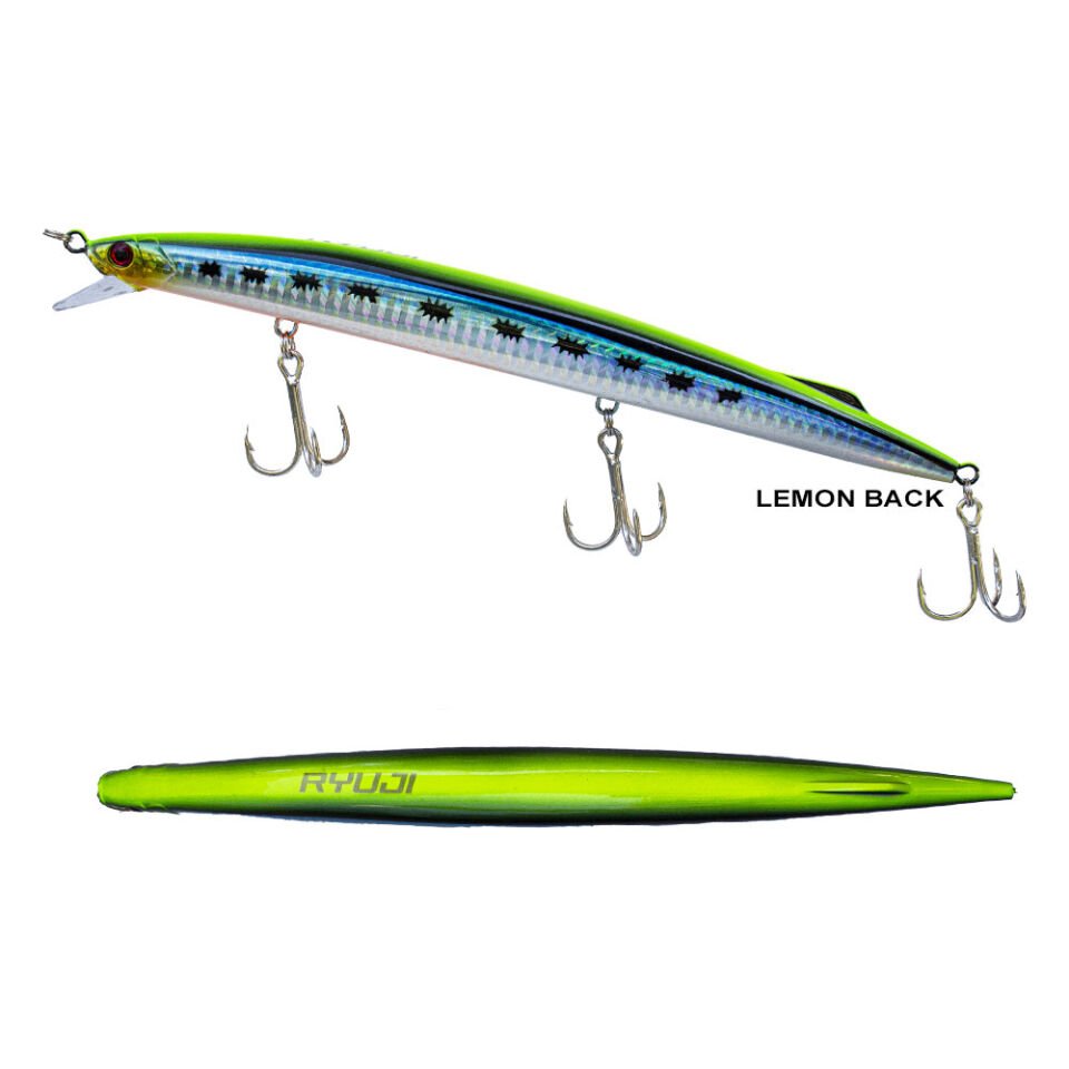 Ryuji Master Jerk 19 Cm 36 Gr Maket Yem LEMON BACK