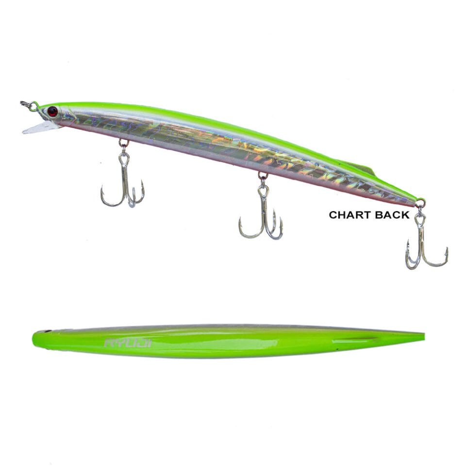 Ryuji Master Jerk 19 Cm 36 Gr Maket Yem CHART BACK