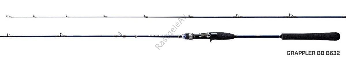 GRAPPLER BB B632 Jig kamışı 1,91 mt 150 gr