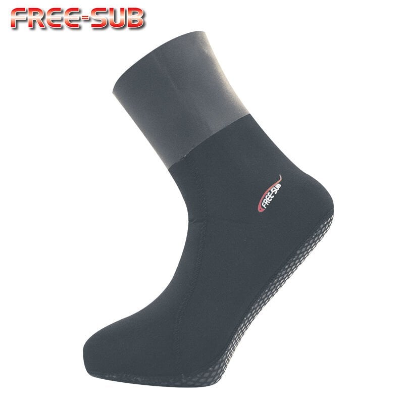 Free Sub 3mm Smooth Bilekli Dalış Çorabı