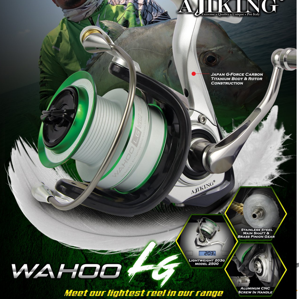 Wahoo Lg 4000 Makine (9+1Bb) Green