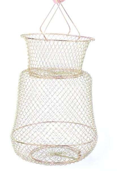 Captain Tel Livar Balık Sepeti 12mm Göz Standart - 25X35 CM