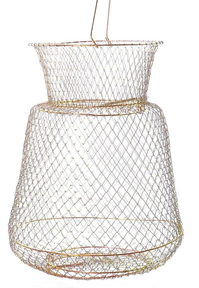 Captain Tel Livar Balık Sepeti 12mm Göz Standart - 45X55 CM