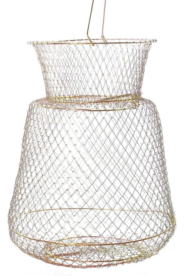Captain Tel Livar Balık Sepeti 12mm Göz Standart - 45X55 CM