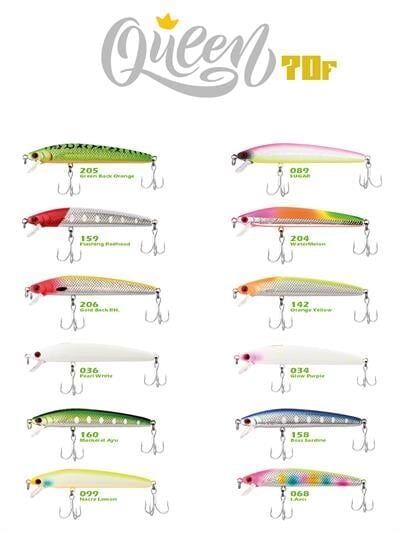 Fujin Queen 70F 70mm Maket Balık