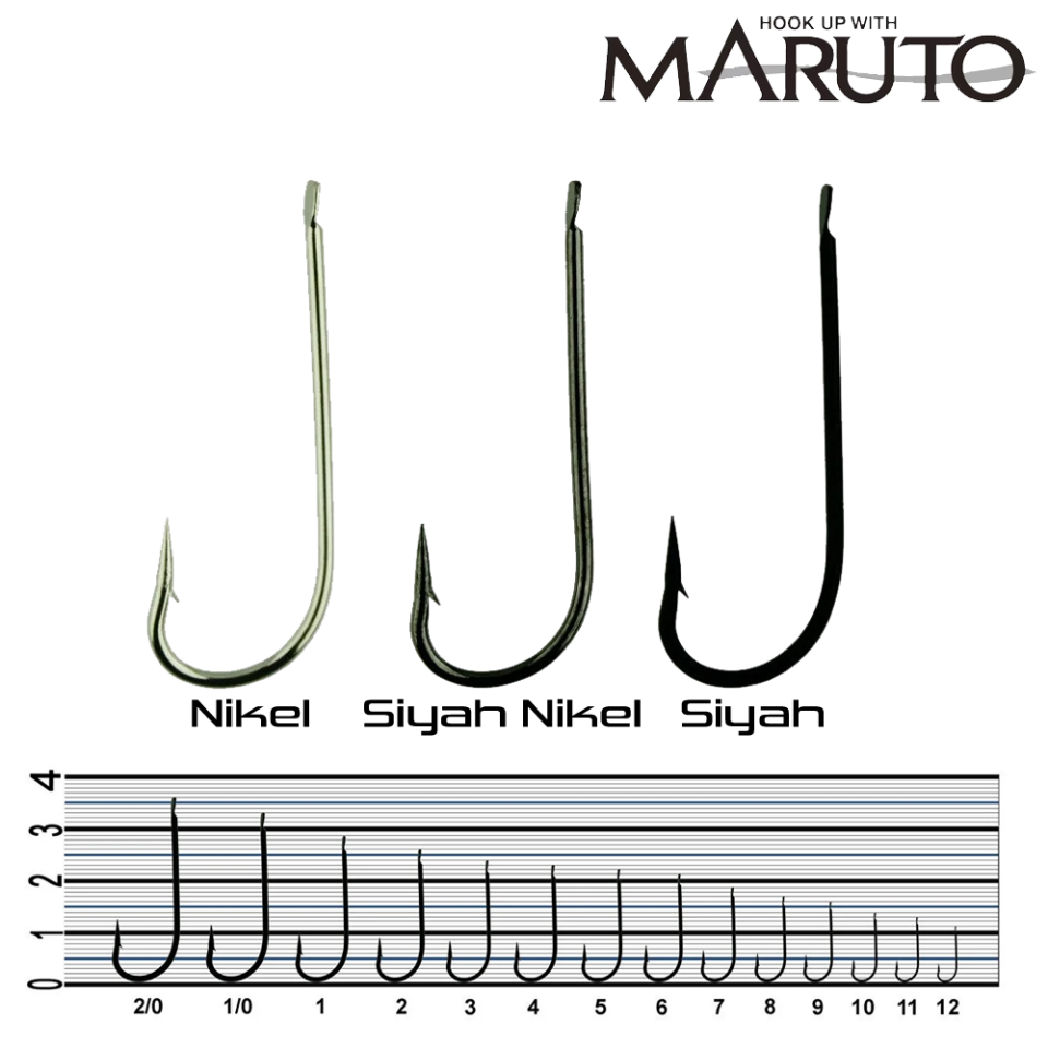 Maruto 1521 Siyah Olta İğnesi