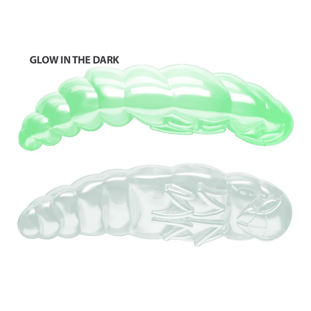 Libra Lures Largo Garlic Suni Yem GLOW UV GREEN - 35MM