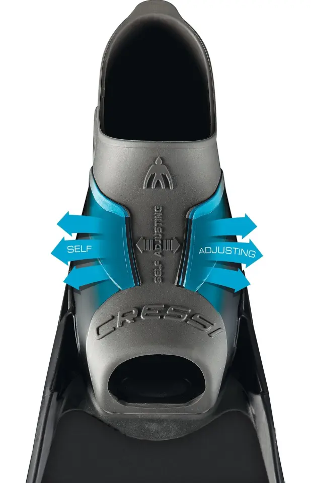 Cressi Gara Turbo Impulse Dalış Paleti BLACK - NO: 40-41
