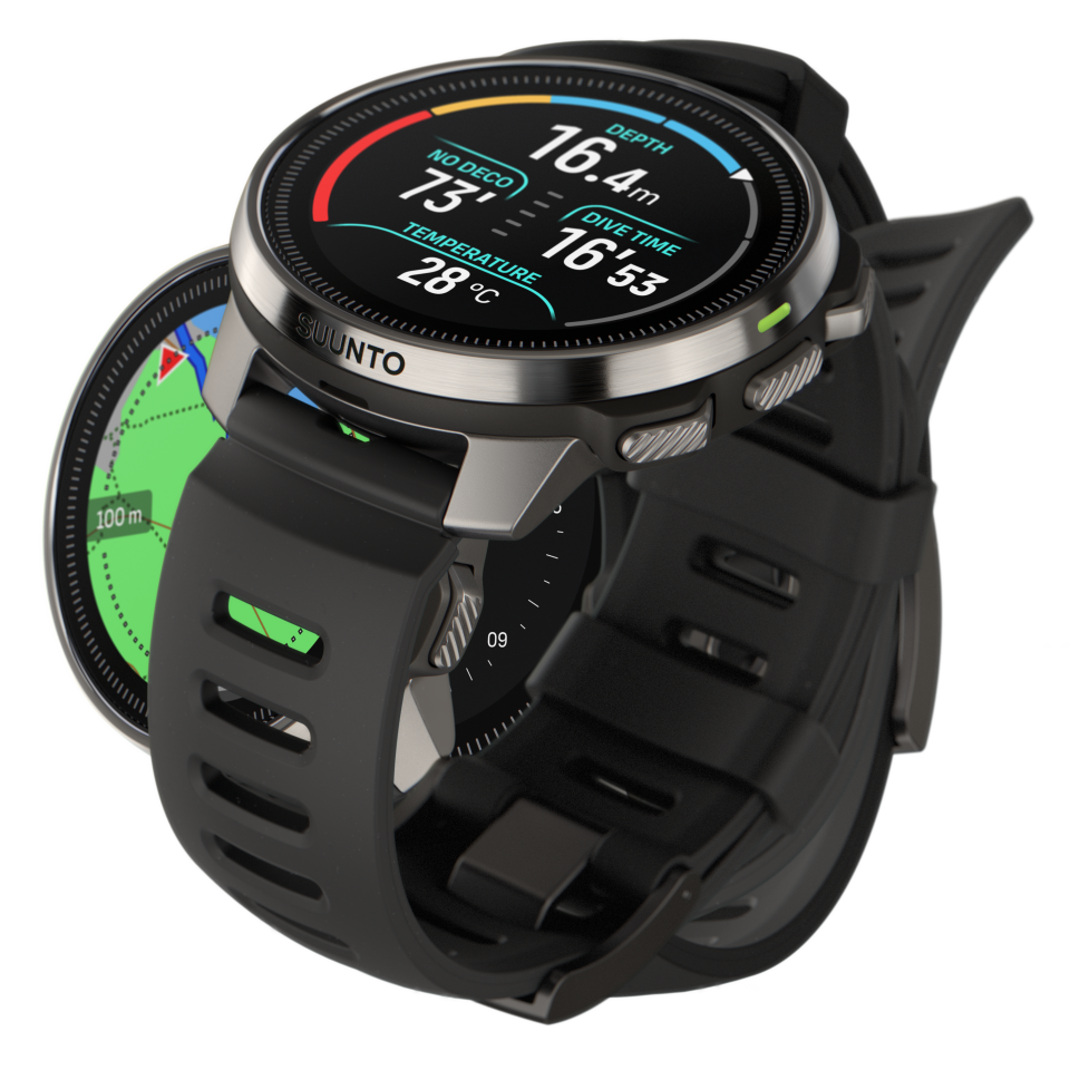 Suunto Ocean Steel Black Dalış Bilgisayarı