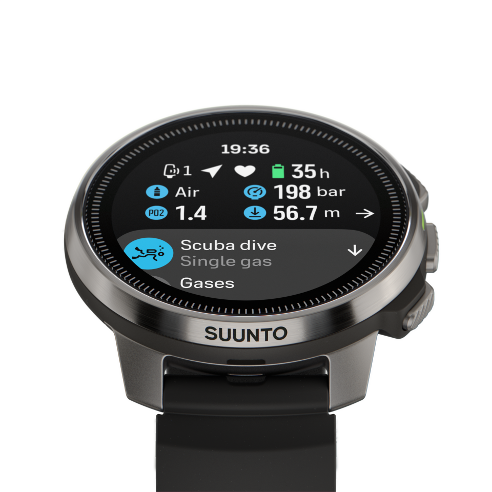 Suunto Ocean Steel Black Dalış Bilgisayarı
