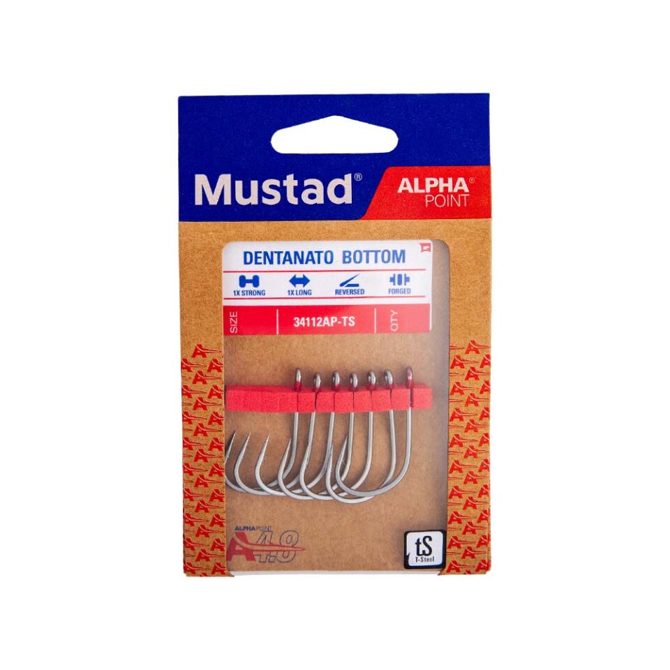 Mustad Alpha Point Dentanato Bottom 34112AP Olta İğnesi