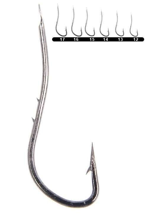 Youvella 1316 Çift Tırnaklı Canlı Yem İğnesi 100lü Kutu Black Nikel