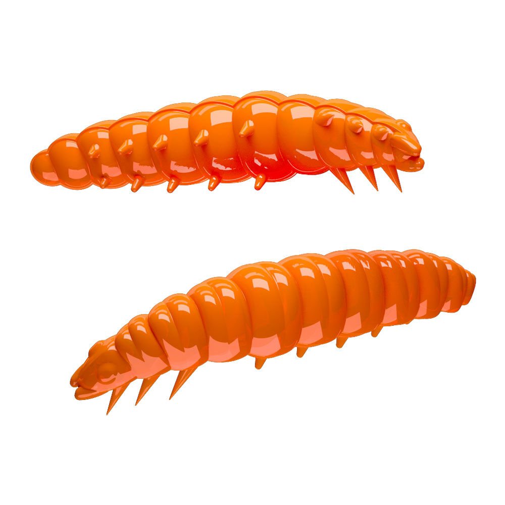 Libra Lures Larva Cheese Suni Yem HOT ORANGE - 35MM