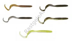 Savage gear LB Rib Worm 90 mm 10 Adet Suni Yem Chartreuse Pearl