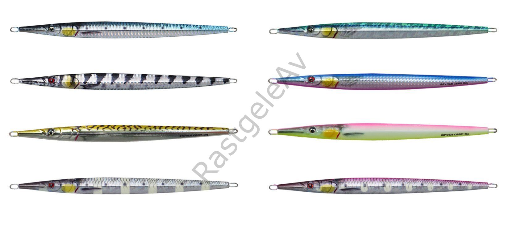 Savage Gear 3D Needle Jig 9cm 20gr Glow Zebra PHP