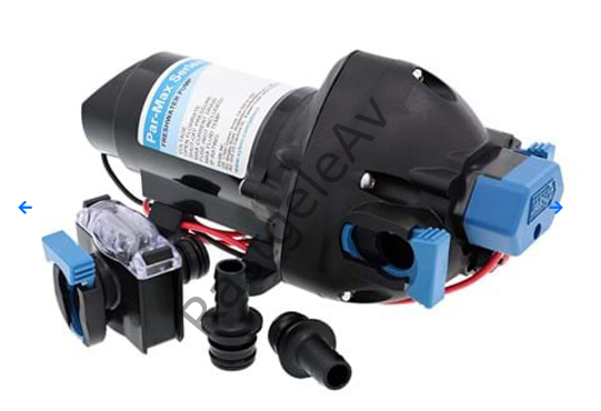 Jabsco Par-Max  2 Hidrofor 35 Psı - 7.6 Lt / dk 24 V By-Pass
