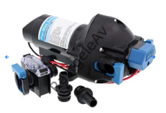 Jabsco Par-Max 3 Hidrofor 40 Psi - 11 Lt / dk 12 V By-Pass