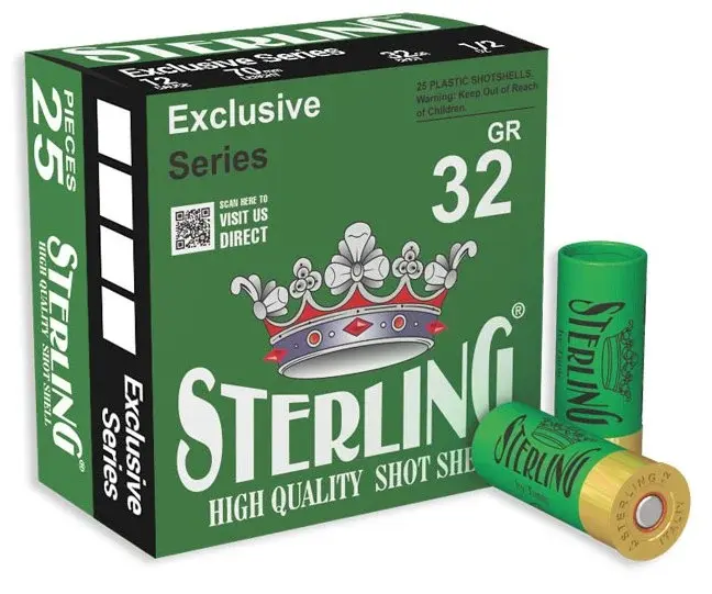 Sterling 12 cal 32 GR. Av Fişeği
