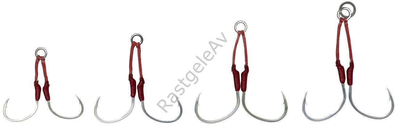 Savage gear Bloody Assist Double 2 Adet #3/0