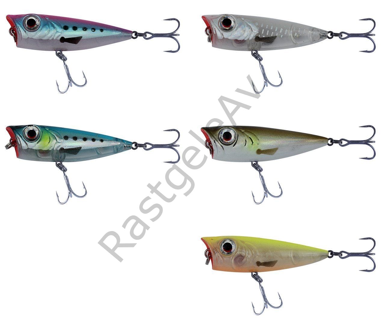 Savage gear 3D Minnow Pop Walker 43 3g Suni Yem 04-Lemon Back