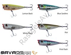 Savage gear 3D Minnow Pop Walker 43 3g Suni Yem 05-Blue Sardine