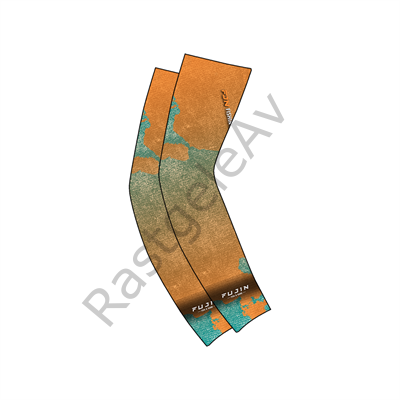 Fujin Arm Sleeve Aqua Orange Kolluk