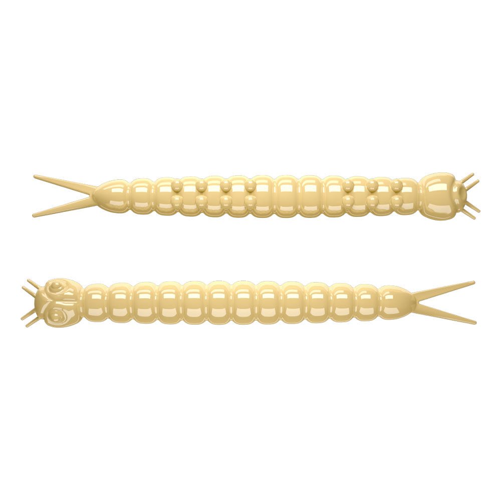 Libra Lures Slight Worm Cheese Suni Yem CHEESE - 38MM