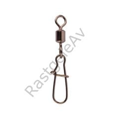 Mustad Demon Power Çift Kilitli Fırdöndülü Klips DLT06