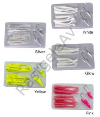 Savage gear Lrf Micro Sandeel Kit 12 Adet(1+1.5+5) Suni Yem Silver