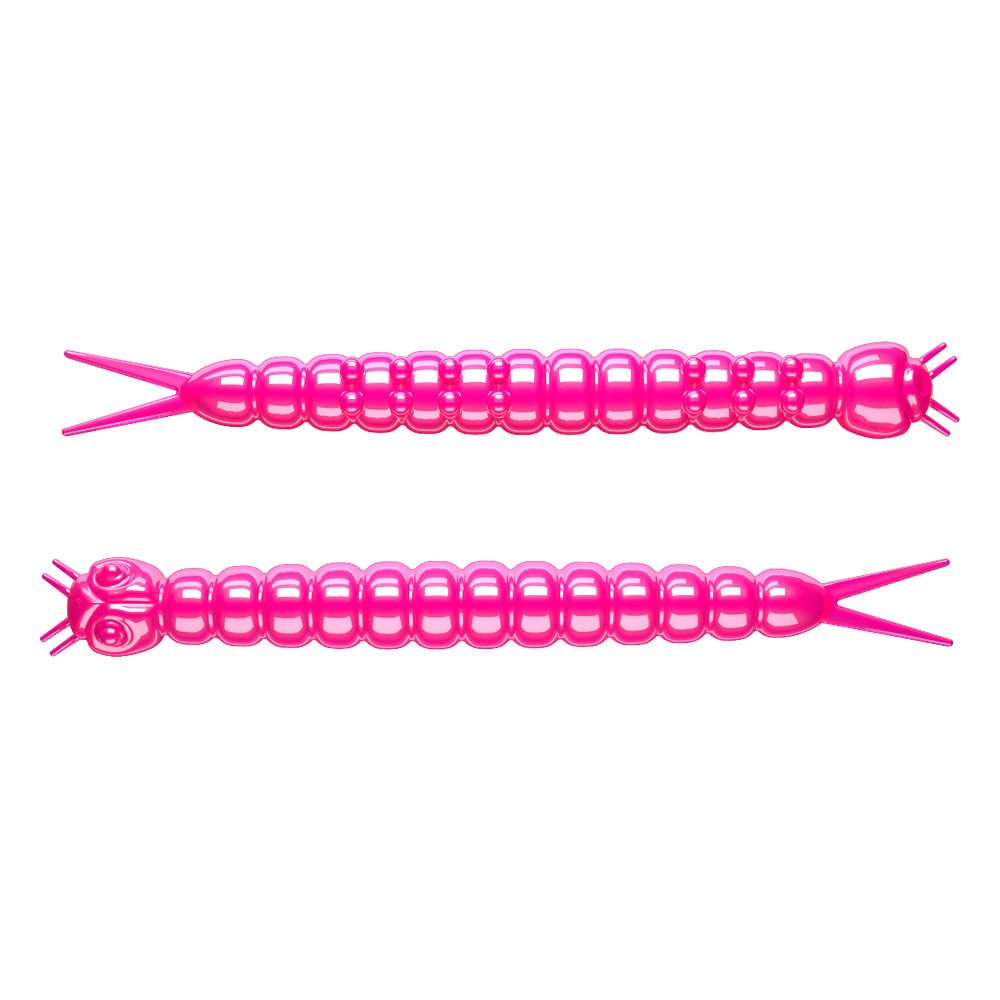 Libra Lures Slight Worm Cheese Suni Yem HOT PINK - 38MM