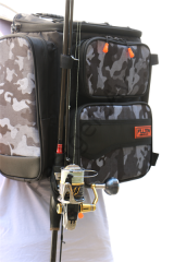 Fujin Black Camo Back Pack - Balıkçı Sırt Çantası