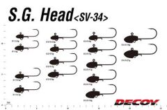 DECOY SV-34 Salt Groove JH Jig Head