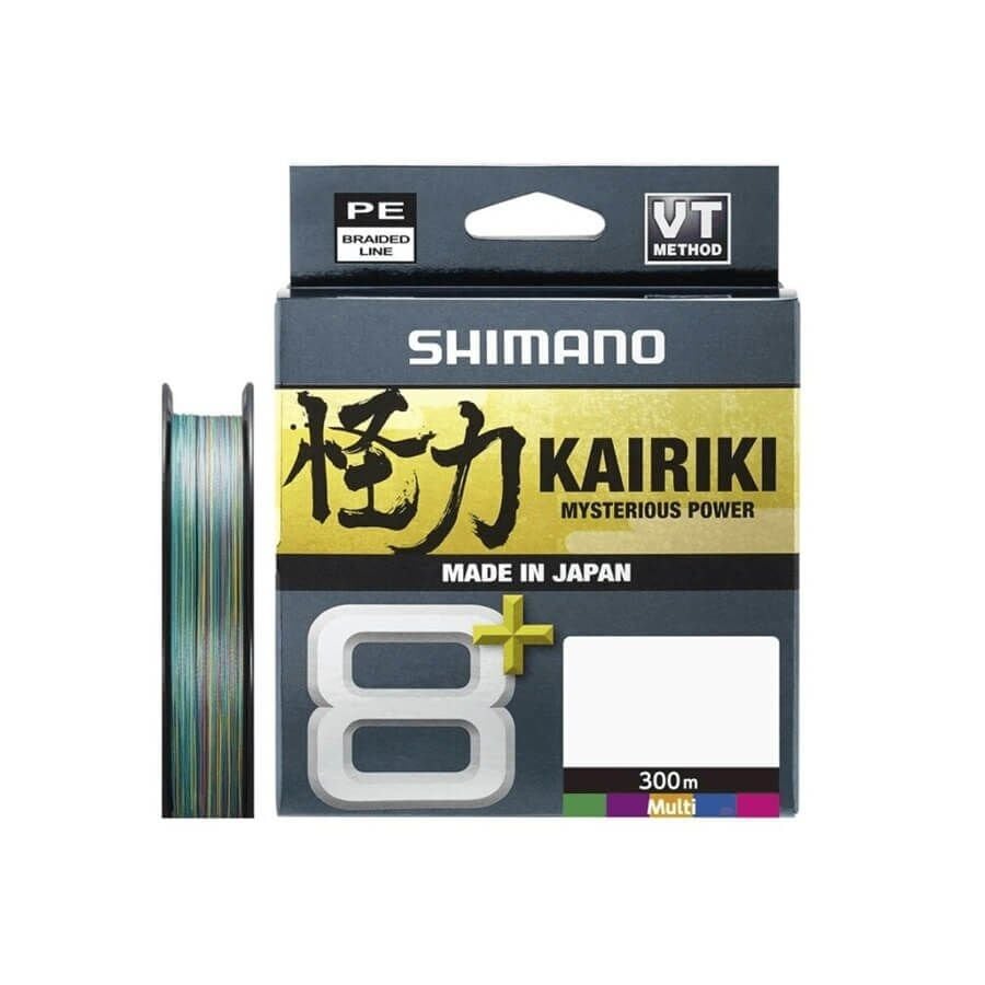 Shimano Kairiki + 8x 300 Mt Multi Color İp Misina 0.13 mm
