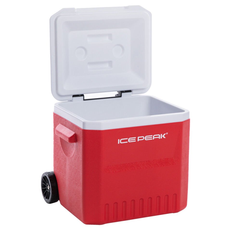Icepeak IceCube Tekerlekli Buzluk 18 Litre KIRMIZI