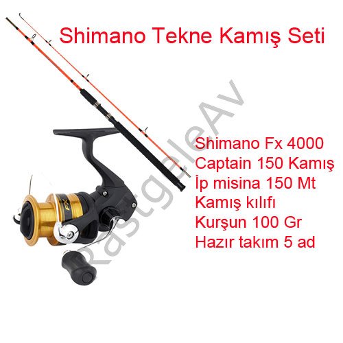 Shimano Tekne kamış seti