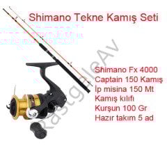 Shimano Tekne kamış seti