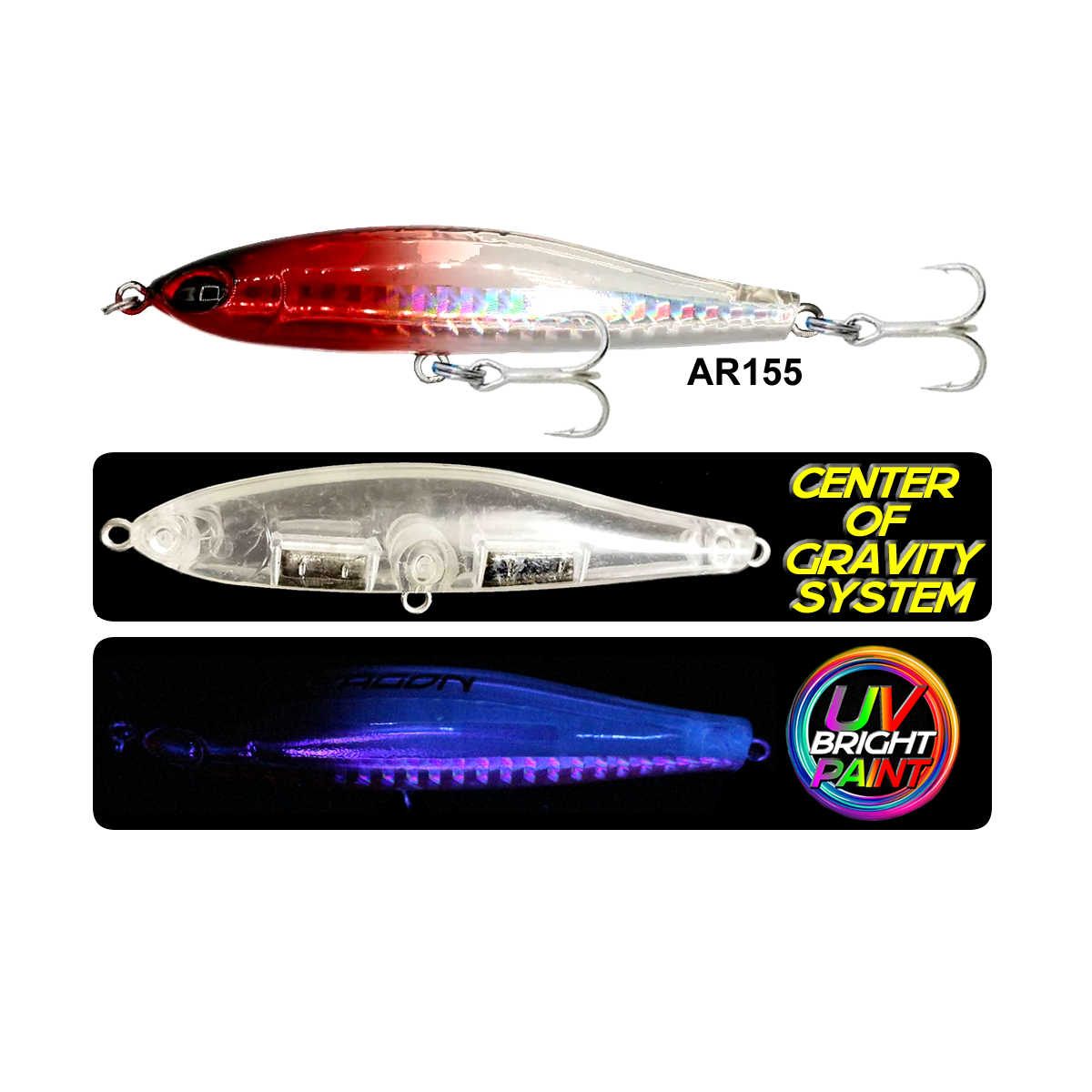 Flux Sinking 80Mm 16Gr Maket Balık AR155
