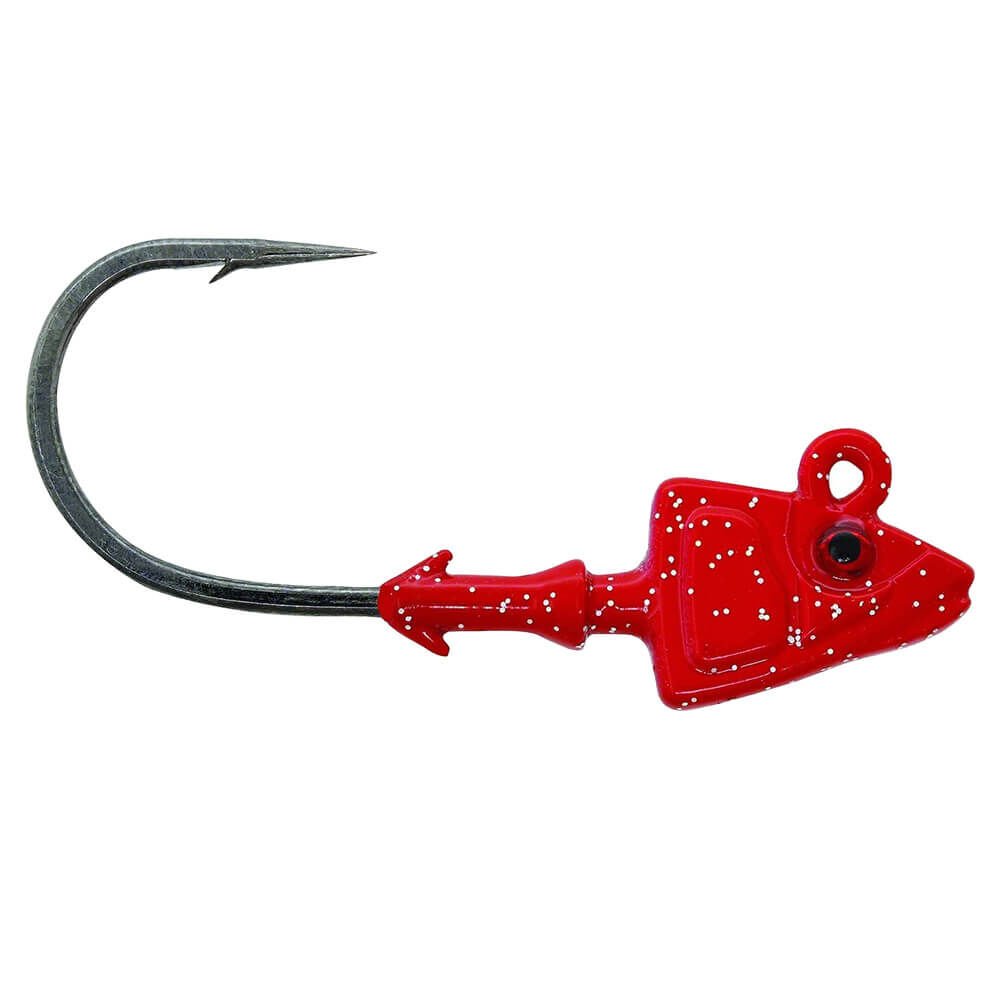Mustad Sd824 Shad Jighead Sahte Yemi RED - 3.5GR - 3LU - 1-0