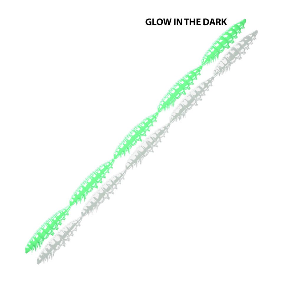 Libra Lures Larva Multi Garlic Suni Yem GLOW UV GREEN - 25MM