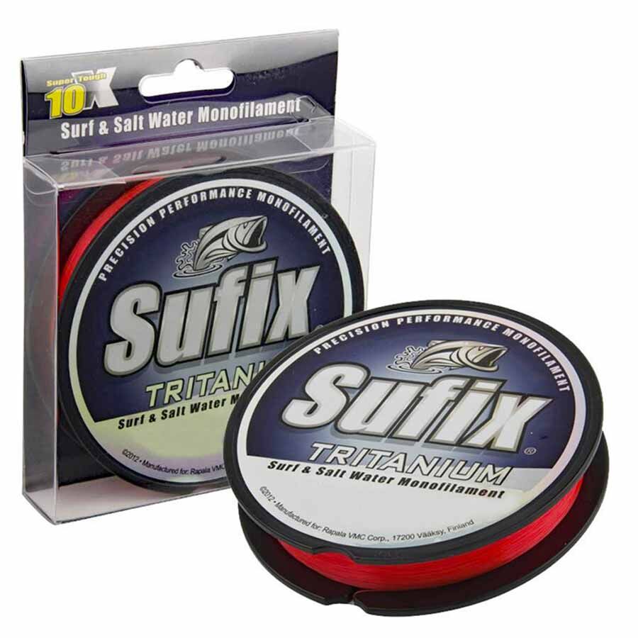 Sufix Tritanium Surf Misina NEON ORANGE - 0.28MM - 250MT - 5.5KG