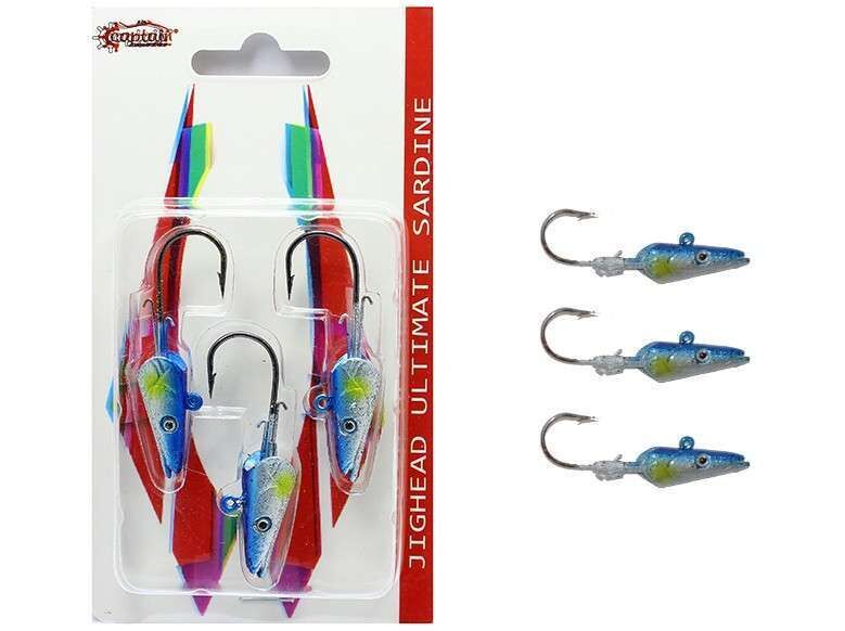 Captain 6457 Jig Head 15gr Ultimate Sardine 3lü Set 7