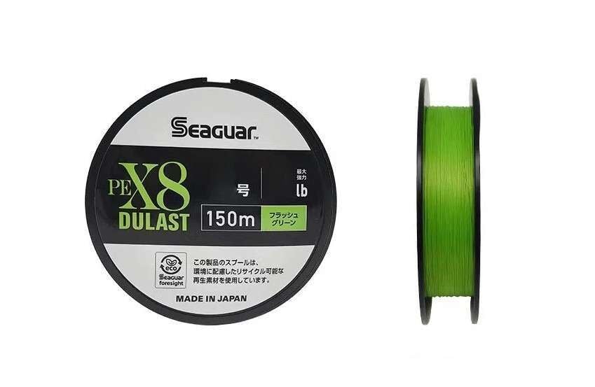 Seaguar Dulast PE 8 Örgü Spin İpi 150mt Flash Green