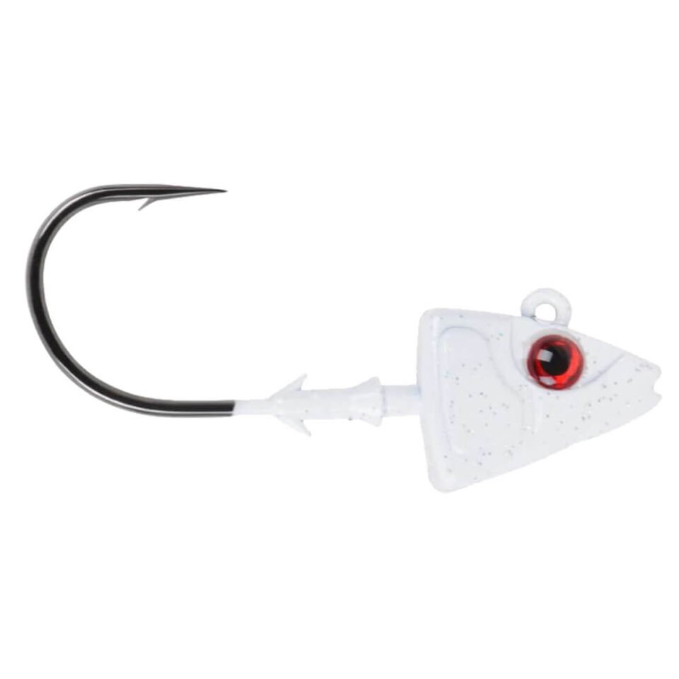 Mustad Sd824 Shad Jighead Sahte Yemi WH - WHITE - 3.5GR - 3LU - 1-0