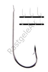 Youvella 1207 Palalı Çapraz Olta İğnesi 100'lü Kutu Nikel