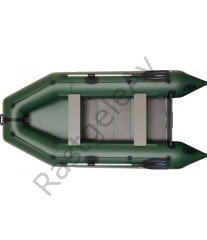 Kolibri Km-330 Profesyonel katlanabilir Ahşap ızgara tabanlı Şişme Bot