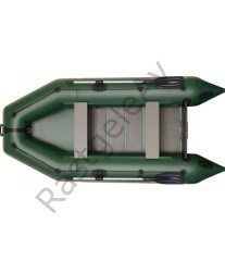 Kolibri Km-330 Profesyonel katlanabilir Ahşap ızgara tabanlı Şişme Bot