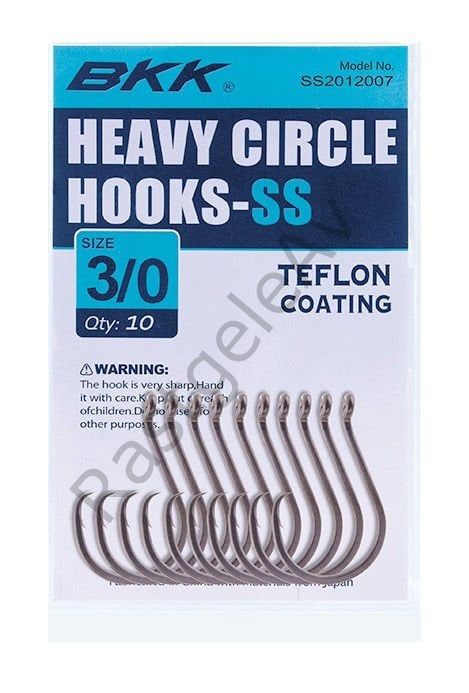BKK SS Heavy Circle İğne 1 10 Pcs