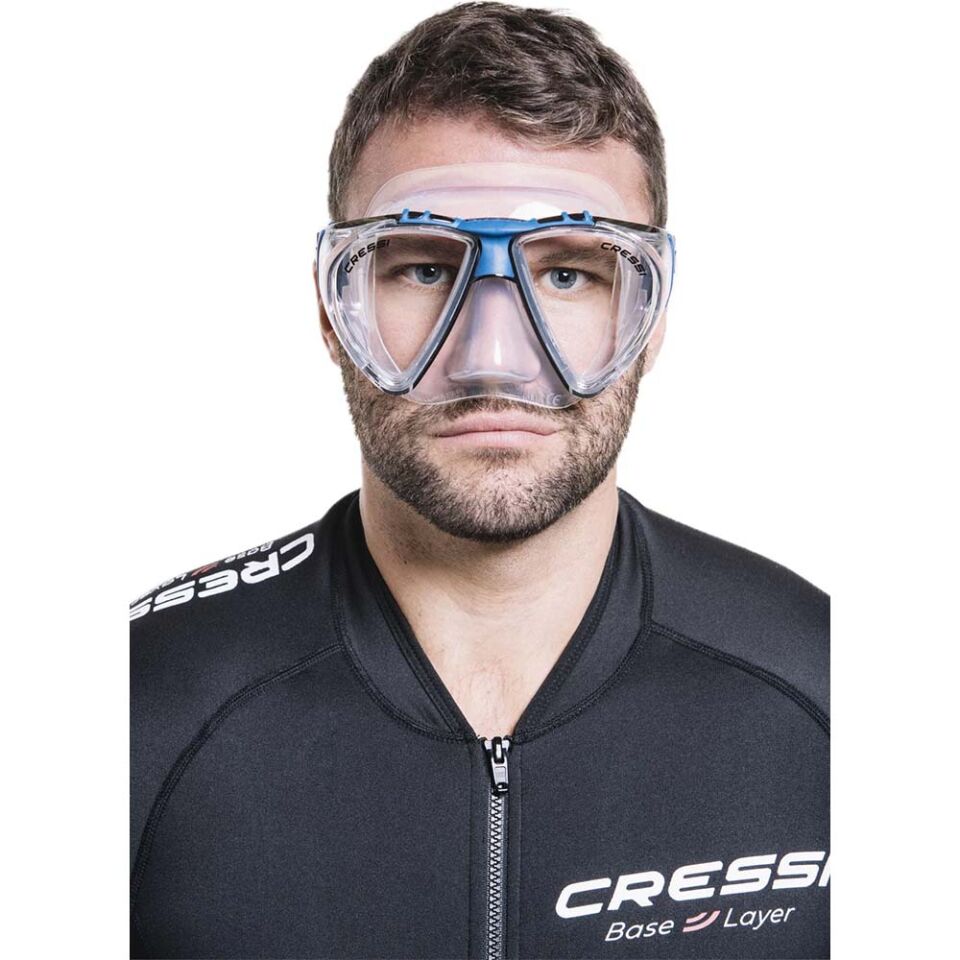 Cressi Penta Plus Dalış Maskesi CLEAR/BLUE