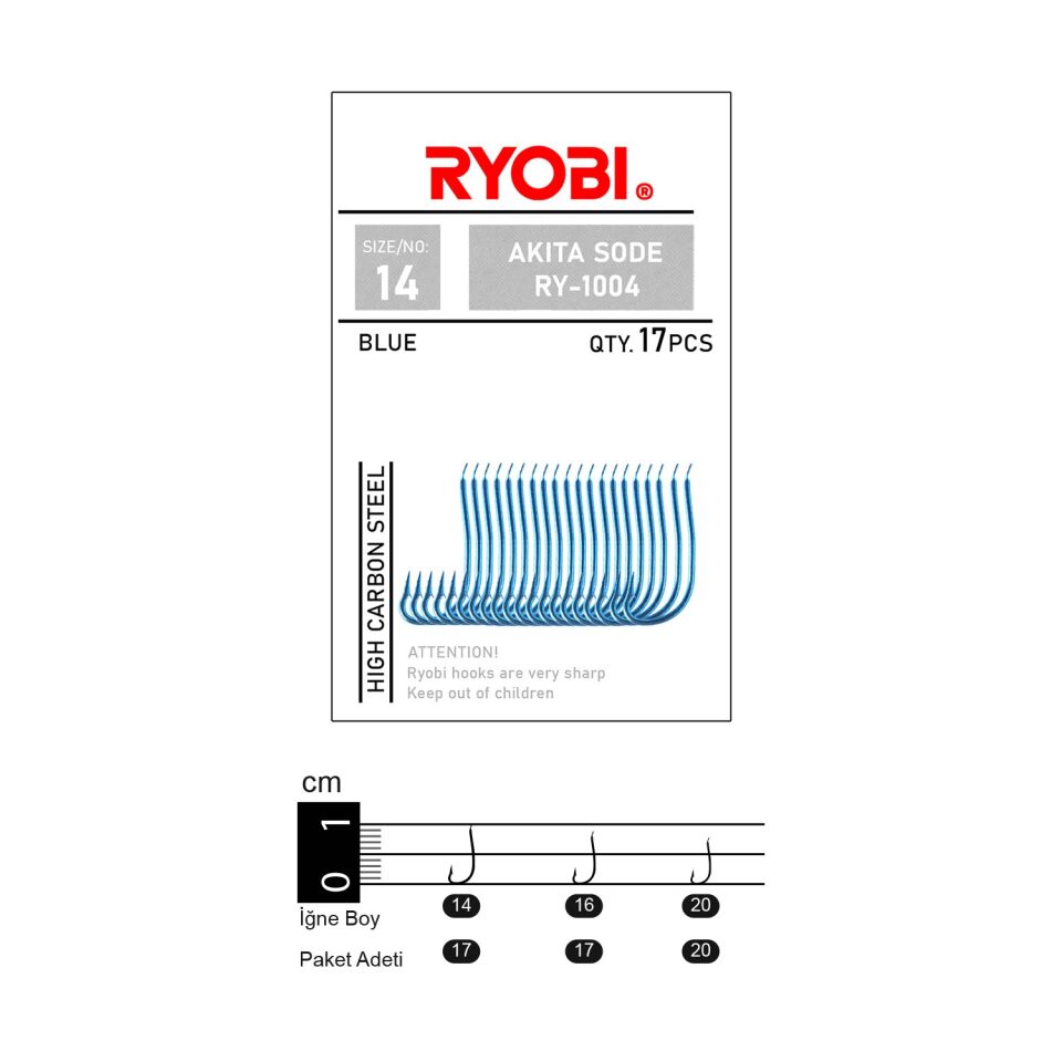 Ryobi İğne Akita Sode RY-1004