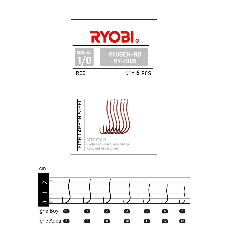 Ryobi İğne Ryusen RD RY-1005